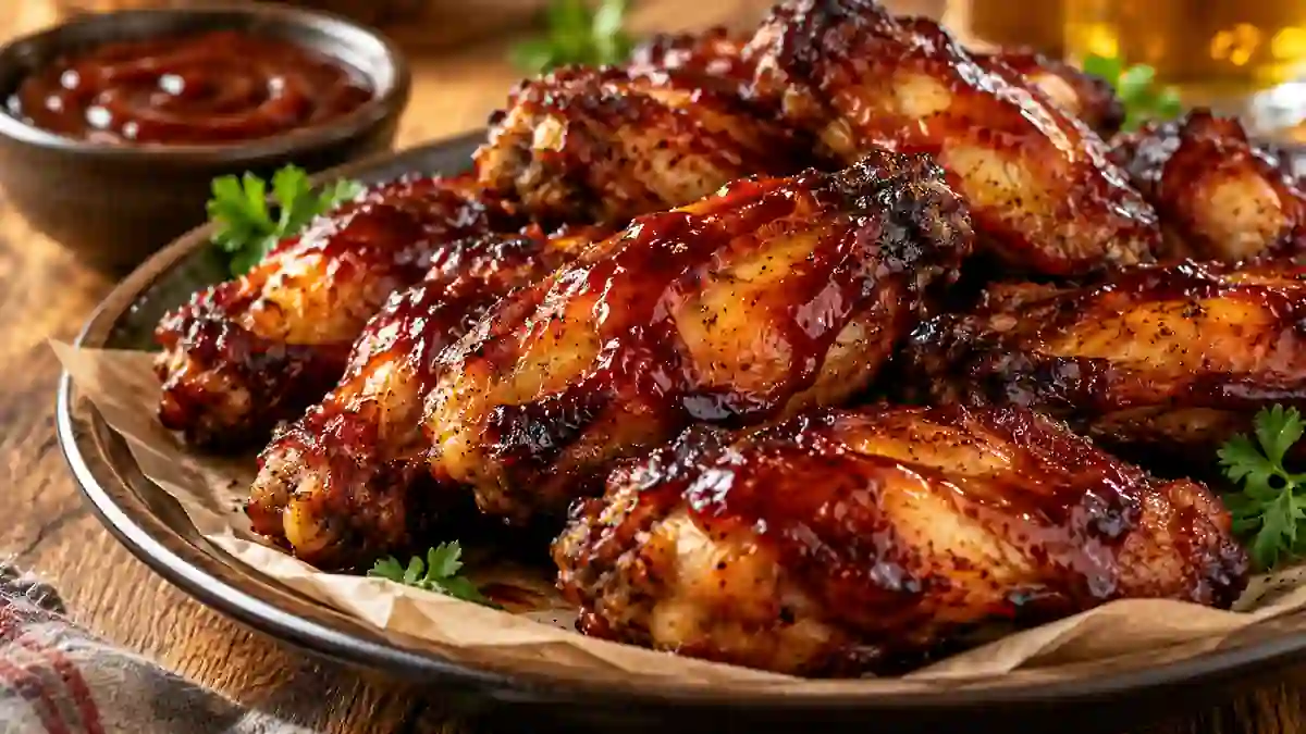Куриные крылышки BBQ — домашний рецепт, Америка