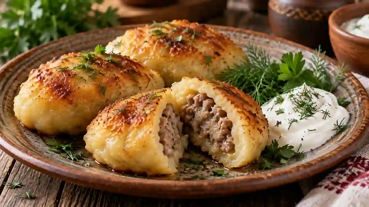 Колдуны с мясом — домашний рецепт, Белоруссия