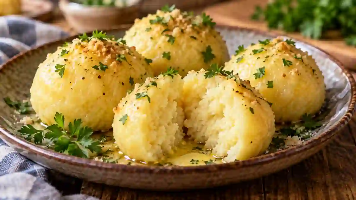 Картофельные клёцки — домашний рецепт, Германия