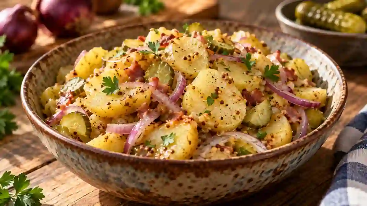 Картофельный салат — домашний рецепт, Германия