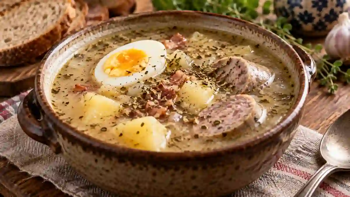 Журек — домашний рецепт, Польша