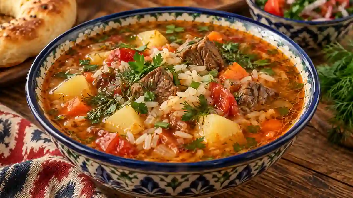 Мастава — домашний рецепт, Узбекская
